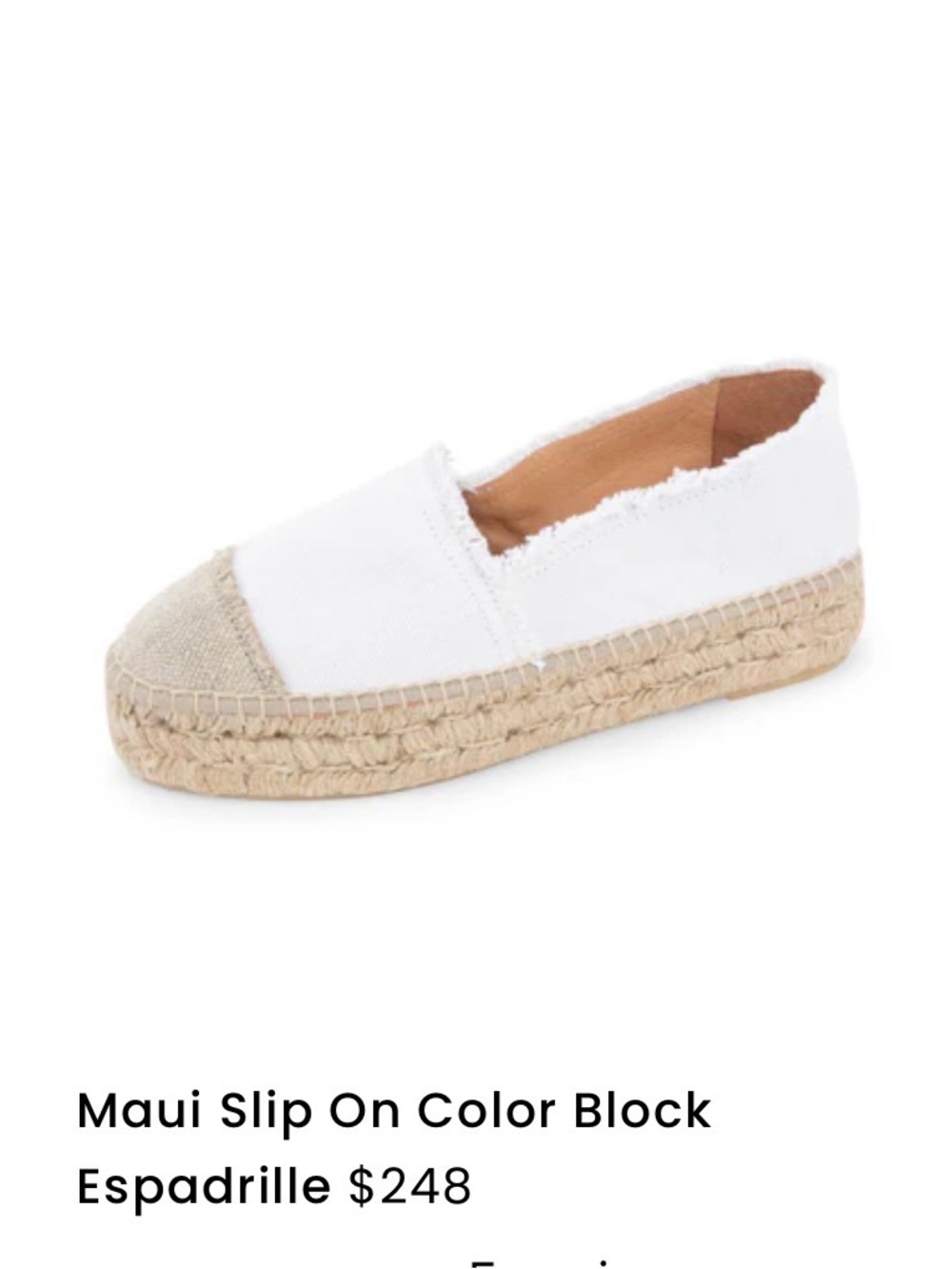 Patricia Green Maui slip on color block espadrille - new - size 7